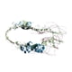 thumbnail image 2 of Diadema de flores hecha a mano Baoblaze Corona floral de novia Azul, 2 of 8