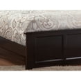 thumbnail image 2 of AFI Madison King Solid Wood Low Profile Platform Bed with Matching Footboard, Espresso, 2 of 5