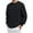 #Black, variant on Mens Lightweight Sweaters Casual Stretch Comfy Textured Crew Neck Pullover Tops Fall Fashion 2025 Solid Long Sleeve Shirts