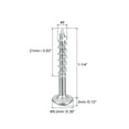thumbnail image 2 of #8x1-1/4" Pocket Hole Screws, 100 Pack Square Drive Self Tapping Wood Screws, Zinc Plated, 2 of 6