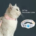 thumbnail image 3 of Flmtop 1 Ensemble Collier pour Animaux Lumineux dans le Noir Réglable Anti-Perte Collier pour Chien Chat Tracker Couverture en Silicone Protectrice pour AirTag, 3 of 11