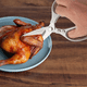 thumbnail image 3 of Tijeras de Cocina Multiusos MALUBERO Tijeras para Huesos de Pollo Plata, 3 of 6