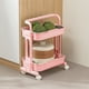 thumbnail image 1 of mfyjkho Gabinete de almacenamiento estrecho para baño, organizador de estante lateral de acero inoxidable para espacios pequeños, 1 pieza, 1 of 6