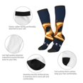 thumbnail image 6 of Daiia Sports Socks 2025 Happy New Year 6 Printed Novelty Crew Socks for Men Women Knee High Socks Cotton Socks Soft & Breathable Support Unisex Socks, 6 of 9