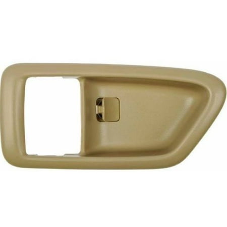 - Parts N Go 1997-2001 Camry Solara Inner Door Handle Trim Bezel Left Hand Driver Side Front or Rear