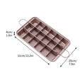 thumbnail image 6 of OAVQHLG3B Cake Pan, Non-Stick Cake Baking Pan With Dividers, Cake Cutter,Cake Tray,18 Pre-slice Cake Baking Tray, Muffin And Cupcake Pan For Oven Baking, 6 of 7