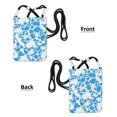 thumbnail image 2 of Multi-Color Cross-Body Handbag 8.27×5.91in Waterproof, Scratch-Resistant And Odor-Free Detachable Shoulder Strap Milk Cow Skin Print Style Powderblue_3, 2 of 8