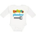 thumbnail image 3 of Inktastic Future Plumber Boys Long Sleeve Baby Bodysuit, 3 of 5