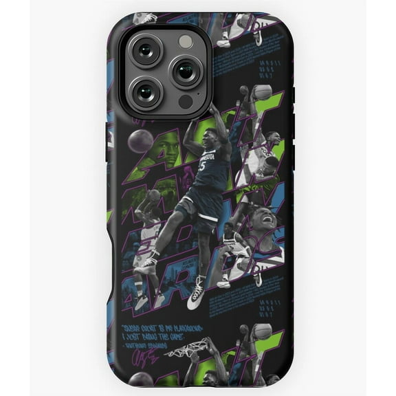 Anthony Antman Edwards Basketball Phone Case for iPhone 16 15 14 13 12 11 Pro Max
