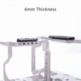 thumbnail image 4 of Rail Camera Anti-Off Quick Release Rail Thickness 6mm Length 46mm for FX3/FX30 Camera Handle Camera Cage 5 Piece 46mm, 4 of 8