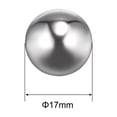 thumbnail image 2 of Unique Bargains Boules de Roulement en Acier Inoxydable 17mm 201 G1000 Précision Lot de 15, 2 of 5