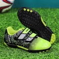 thumbnail image 4 of Soccer Cleats Outdoor Kids Atheletic Turf Football Shoes Toddlers Boys Girls Green/Black, 4 of 6