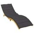 thumbnail image 3 of vidaXL 1 Piece Outdoor Patio Sun Lounger Cushion Oxford Fabric Garden Chair Pad, 3 of 9