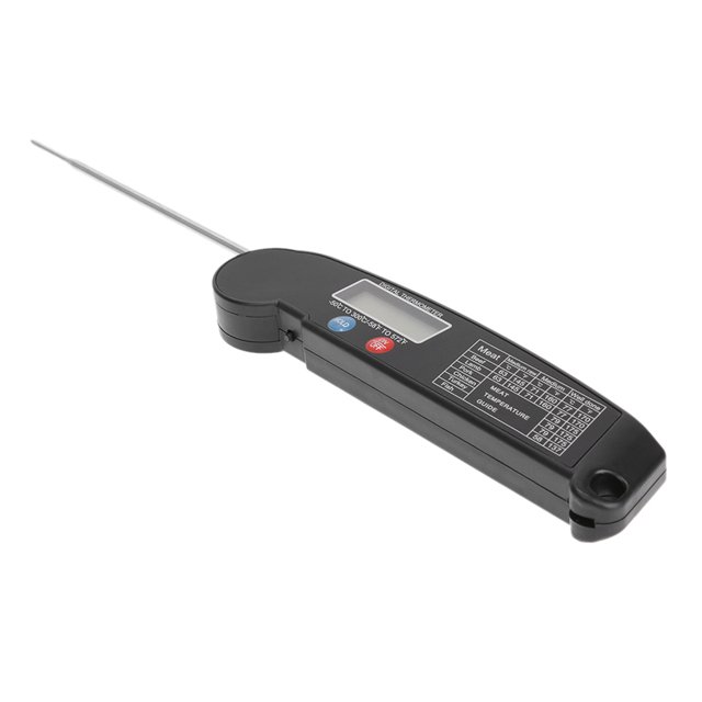 Thermometer,Meat Thermometer Temperature Rotatable Probe Bbq Temperature Tester With Thermometer Temperature Tester Probe Bbq Kitchen Tester With Rotatable Thermometer Meat Thermometer Xibany Rookin
