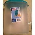 Sterilite UltraSeal 1Gallon Plastic Container Pitcher with Comfort