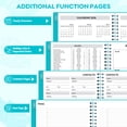 thumbnail image 4 of OMEYA Planner 2026 2027, Small Planner 2026-2027 Weekly and Monthly, Jul.26 - Jun.27 Academic Planner 5.8 x 8.3in with Inner Pockets, Monthly Tabs, Elastic Closure, Great for Campus & Home, 4 of 10