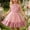 D-Pink, variant on Flower Girl Dress Sleeveless Sparkly Dress For Summer Party Gown With Sequin Details Birthday Celebration Attire Versatile Clothes 4-5 Years Pink