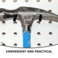thumbnail image 3 of Raindrops 200 Pcs Bolt Ends Caps Rubber Thread Protectors Round Plugs For Pegboard Hooks Supermarket Use, 3 of 8