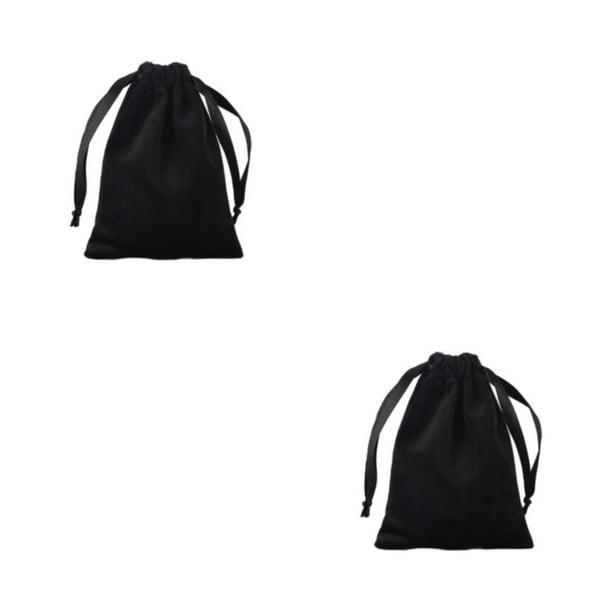 Bolsas de regalo Billuyoard para dulces ecológicas y prácticas color negro 2Conjunto