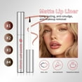thumbnail image 4 of Peel off Lip Liner Stain - Long Lasting Liquid Stick, Smooth Lipliner Makeup, Peel-Off Tint, Precise, Moisturizing Holiday Gift, Makeup Organizers, 4 of 9