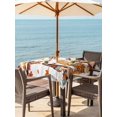 thumbnail image 2 of Outdoor Tablecloth with Umbrella Hole and Zipper, Fall Thanksgiving Square Table Cloth 54x54 Inch Waterproof Tablecloth, Maple Leaf Pumpkin Gnomes Gray Wooden Picnic Table Cover for Patio Camping, 2 of 7