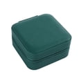 thumbnail image 3 of Caja de joyería Mini soporte caja de almacenamiento de joyería para pendientes anillos pulsera Verde Yinane Estuche organizador de joyas., 3 of 8