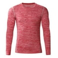 thumbnail image 1 of CAROOTU Men Sports Tops Shirt Basketball Football Training Running Stretch Quick-drying Tops New, 1 of 6