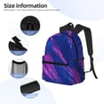 thumbnail image 3 of Defioc Neon Gradient Blue Pattern Laptop Backpack for Men and Women,Casual Backpack Dayback Sports Bookbag for Travel Running Hiking, 3 of 6