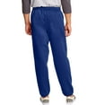 thumbnail image 3 of Hanes Men's Fleece Sweatpants 2-Pack EcoSmart Fleece Perfect Fit 32" inseam, 3 of 3