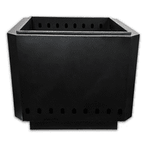 Torch & Porch 19 Inch Smokeless Steel Fire Pit with Weather Resistant Carry Bag