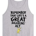thumbnail image 2 of Dr. Seuss - Life Great Balancing Act - Men's Jersey Tank Top, 2 of 5