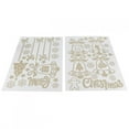 thumbnail image 4 of Dekaim Christmas Decal 2 Set Christmas Decorative Stickers Bell Snowflake Decals for Window Glass Door Shop Showcase, 4 of 7