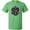 Kelly Green, variant on Inktastic 20 Sided Black Dice T-Shirt