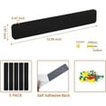 thumbnail image 2 of Felt Pin Board Bar Strips Bulletin Board，Bexikou Notice Board Self Adhesive Cork Board with 25 Push Pins for Office Home Classroom Wall Decoration Paste Notes, Photos,Schedules, 2 of 8