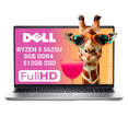 thumbnail image 1 of Laptop Dell 15-I325 Ryzen 5 8Gb 512 Ssd 1080p FHD Plata, 1 of 4