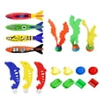 thumbnail image 2 of onlyliua Ofertas Flash Buceo Bajo El Agua Natación Piscina Colorida Anillo de Lavabo Entrenamiento Bajo El Agua Juguete Divertido, 2 of 7