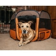 thumbnail image 4 of All-Terrain' Lightweight Easy Folding Wire-Framed Collapsible Travel Pet Playpen, 4 of 6
