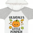 thumbnail image 4 of Inktastic Grandmas Little Pumpkin with Leaves and Stars Boys or Girls Baby Bodysuit, 4 of 5