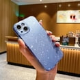 thumbnail image 3 of Cute Glitter for iPhone 13 Case 6.1 inch, Sparkle Bling Silicone Slim Bumper Shockproof Protective Phone Case for Women Girls (Sierra Blue), 3 of 13