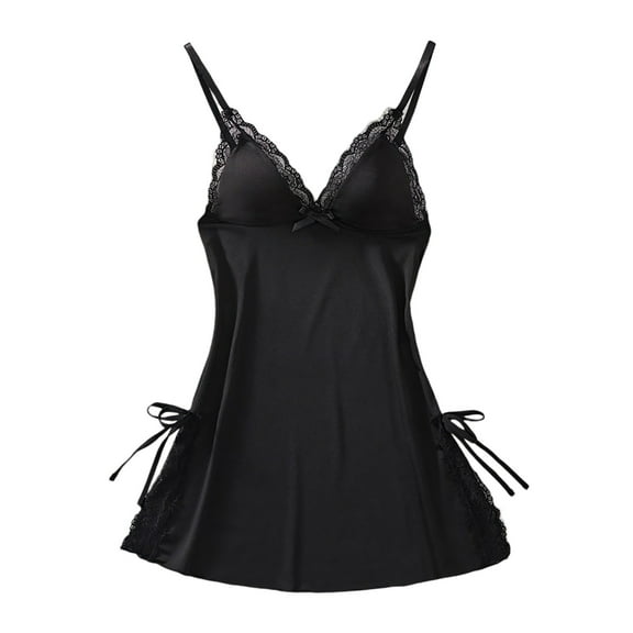Tosmy Women Lingerie Ladies New Sexy Nightgown Backless Dress Nightwear