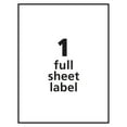 thumbnail image 5 of Avery Shipping Labels, 8.5" x 11", White, 25 Labels (5265), 5 of 10