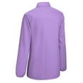 thumbnail image 5 of Bright Lavender Long Sleeve Blouse Woman Streetwear Casual Shirts Summer Oversize Woman Streetwear Clothing Birthday Present, 5 of 7