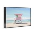 thumbnail image 2 of Stupell Industries Contemporary Miami Beach Lifeguard Station Black Framed Giclee Art, 18 x 12, by Creative Studio, 2 of 8