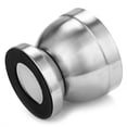 thumbnail image 4 of Stainless Steel Garlic Press Grinder Mortar Salt Pestle Pedestal Bowl Pot, 4 of 5