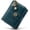 A03 Lake Blue, variant on Small Wallet for Women Leather Bifold Compact RFID Blocking with Zipper  Pocket