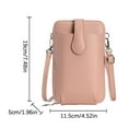 thumbnail image 3 of JingChun Vegan Leather Small Crossbody Bags for Women Designer Cell Phone Bag Wallet Purses Adjustable Strap, 3 of 9