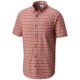 thumbnail image 1 of Columbia Picnic Checker - Camisa con botones para hombre, color rojo, mediano Columbia Botones al frente, 1 of 1