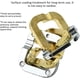 thumbnail image 2 of Puzzle Brain Teaser, Clover IQ Puzzle Toy Metal 3D Desbloquear Puzzle Enclavamiento Adulto Niños Juguete educativo JAMW Sencillez, 2 of 5