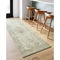thumbnail image 6 of Loloi Rosette Ivory / Silver 2'-6" x 7'-6" Runner Rug, 6 of 6