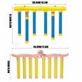 thumbnail image 3 of IMENGL Drop Stick Game Drop Catch Win Game Falling Sticks Training Toy Hand Coordination Training Hand Multi Player Interactive Hand Coordination Hands Full Game For Kid Activities for Toddlers 1-3,, 3 of 8